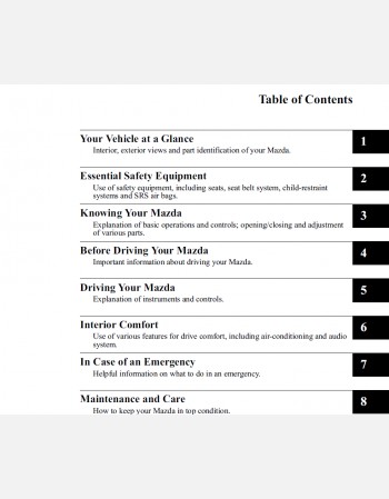 mazda cx-9 owners manual
